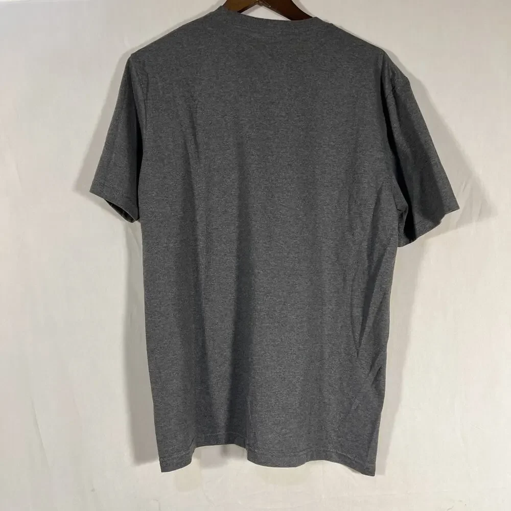 The North Face Men’s Medium Gray Bigfoot Snowboarder Graphic T-Shirt